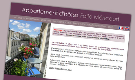 Appartement Folie Méricourt | www.appartement-hotes-folie-mericourt.com